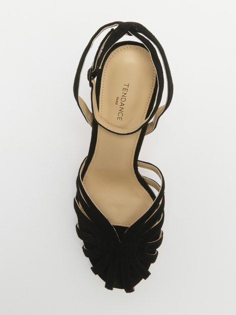 Женские босоножки TENDANCE, Артикул CLF702-06, черный | 3983188. Ракурс 5