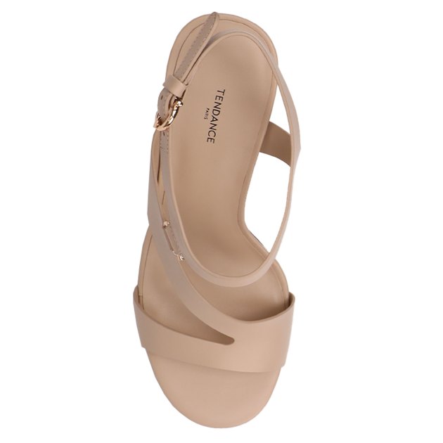 Женские босоножки TENDANCE, Артикул PZ2395L-1, светло-бежевый | 3984695. Ракурс 2