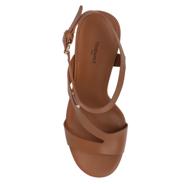 Босоножки TENDANCE, Артикул PZ2395L-1, темно-бежевый | 3984696. Ракурс 2