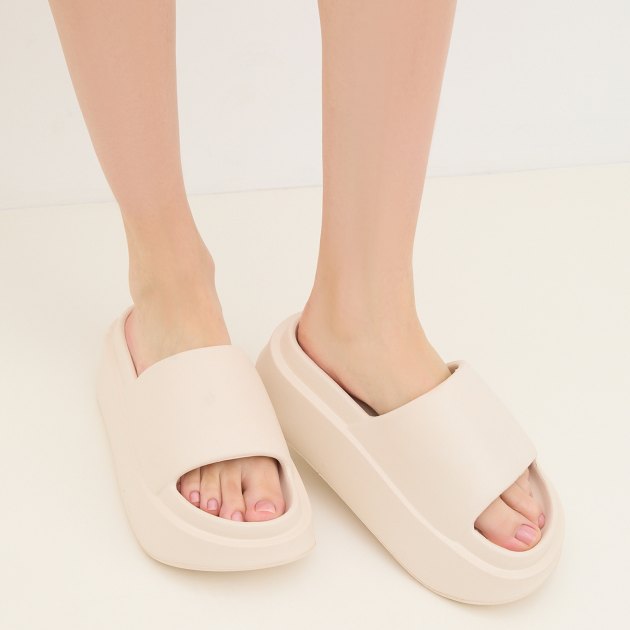 Женские сланцы TENDANCE, Артикул HVG-2W2307034, молочно-бежевый | 3988226. Ракурс 9