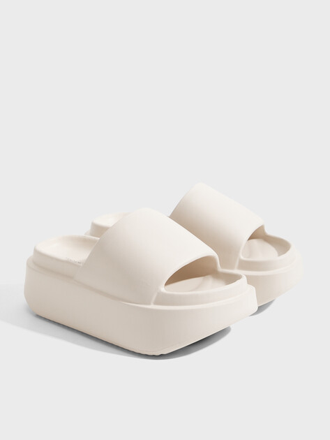 Женские сланцы TENDANCE, Артикул HVG-2W2307034, молочно-бежевый | 3988226. Ракурс 3