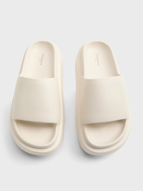 Женские сланцы TENDANCE, Артикул HVG-2W2307034, молочно-бежевый | 3988226. Ракурс 5