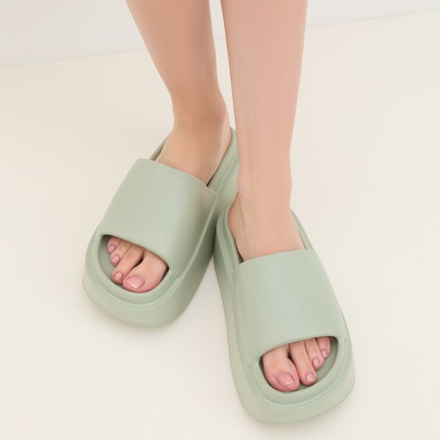 Женские сланцы TENDANCE, Артикул HVG-2W2307034, светло-зеленый | 3988229. Ракурс 9