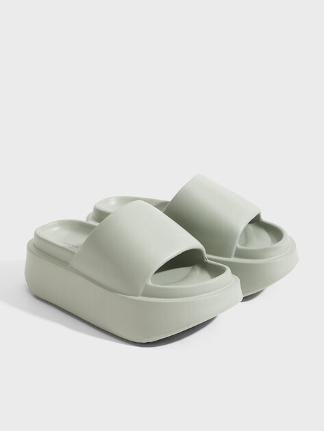Женские сланцы TENDANCE, Артикул HVG-2W2307034, светло-зеленый | 3988229. Ракурс 3