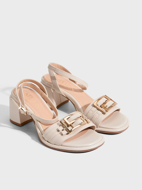 Женские босоножки KELTON CHARLOTTE, Артикул AJ4706, молочно-бежевый | 3988280. Ракурс 3