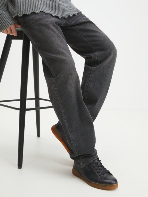 Мужские кеды MAISON DAVID, Артикул TM22938F-5, черный | 3988947. Ракурс 2