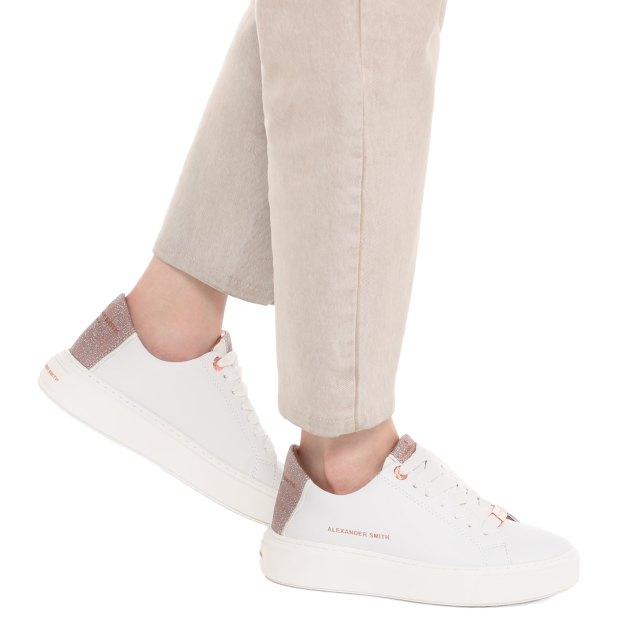Женские кеды ALEXANDER SMITH London, Артикул LDW 82, белый | 3990325. Ракурс 4 Женские кеды ALEXANDER SMITH London, Артикул LDW 82, белый | 3990325. Ракурс 4