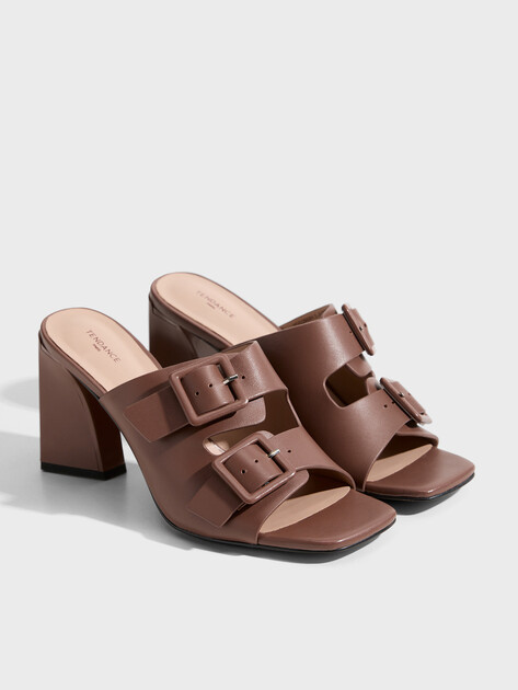 Женские мюли TENDANCE, Артикул IGG2868H-2, коричневый | 3990382. Ракурс 3