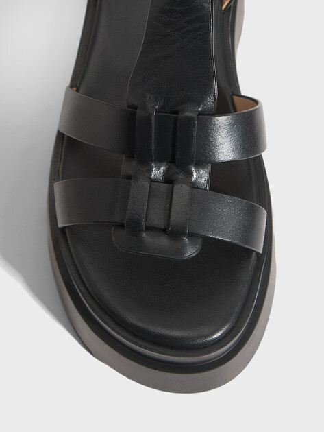 Женские сандалии TENDANCE, Артикул GLC3500-01, черный | 3990663. Ракурс 4