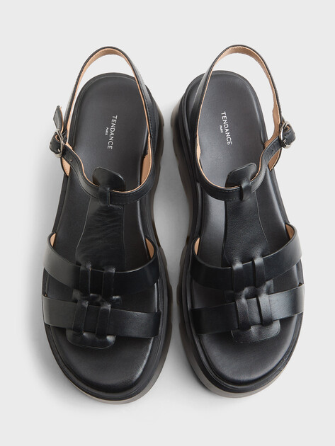 Женские сандалии TENDANCE, Артикул GLC3500-01, черный | 3990663. Ракурс 5