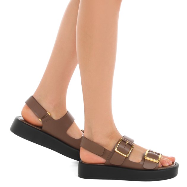 Женские сандалии TENDANCE, Артикул GLC4266-01, темно-коричневый | 3990682. Ракурс 8