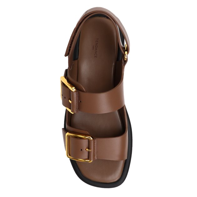 Женские сандалии TENDANCE, Артикул GLC4266-01, темно-коричневый | 3990682. Ракурс 2