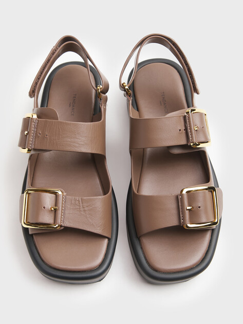 Женские сандалии TENDANCE, Артикул GLC4266-01, темно-коричневый | 3990682. Ракурс 5