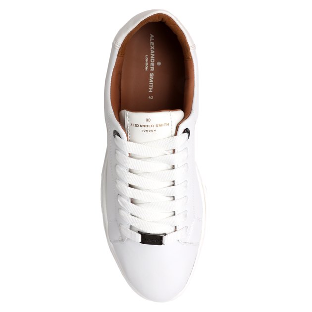Мужские кеды ALEXANDER SMITH London, Артикул LDM 90, белый | 3993448. Ракурс 2