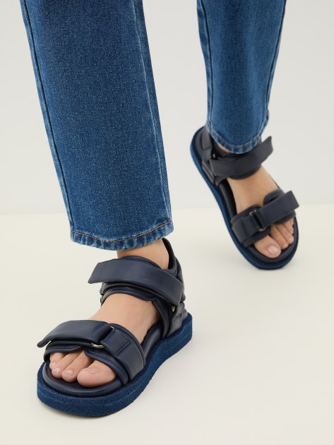 Женские сандалии TENDANCE, Артикул YS-38065L-1, темно-синий | 3993849. Ракурс 2 Женские сандалии TENDANCE, Артикул YS-38065L-1, темно-синий | 3993849. Ракурс 2
