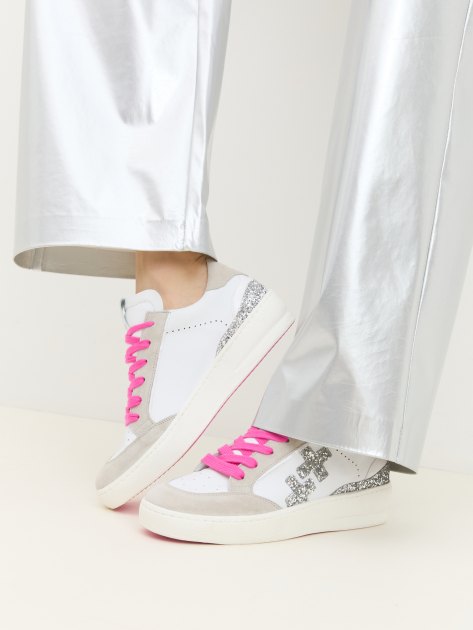 Женские кеды GIO+ VITTORIA, Артикул VITTORIA, бежево-серый | 3996125. Ракурс 2