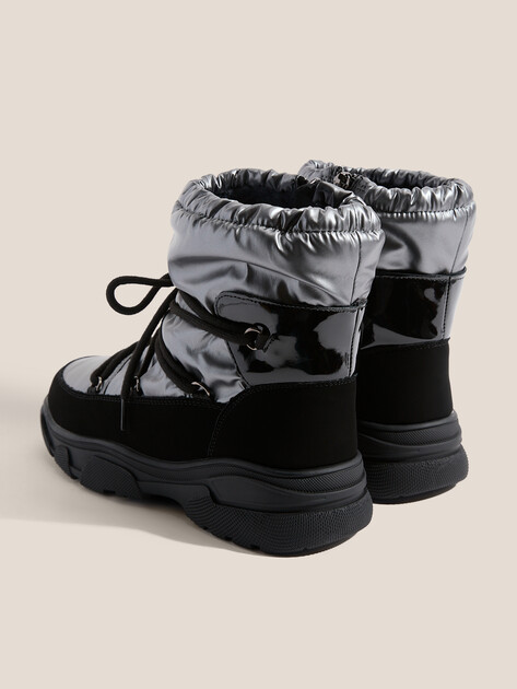 Детские дутики КОТОФЕЙ, Артикул 664141-41, серый | 3996193. Ракурс 6