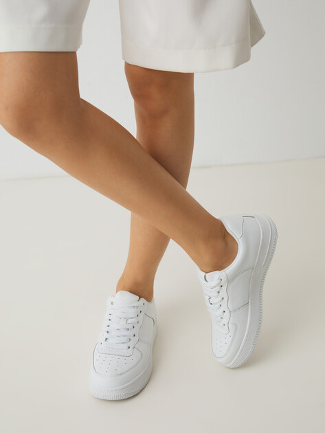 Женские кеды TENDANCE, Артикул YS-27866A-1, белый | 3996271. Ракурс 2