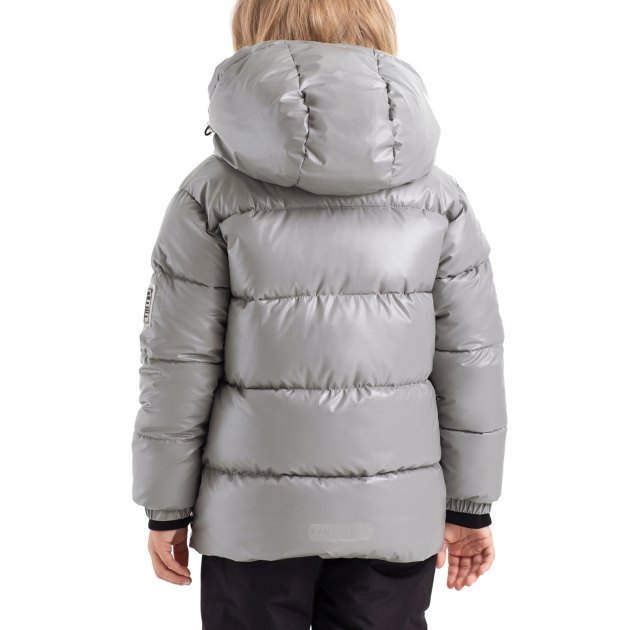 Детский пуховик KAPIKA, Артикул KKBCK07-91, серый | 3996725. Ракурс 2