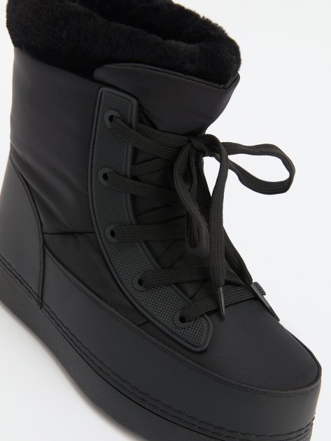 Женские дутики TENDANCE, Артикул AX9737-1, черный | 3997082. Ракурс 6