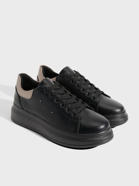Женские кеды TENDANCE, Артикул 23S66-72, черный | 3998600. Ракурс 3 Женские кеды TENDANCE, Артикул 23S66-72, черный | 3998600. Ракурс 3