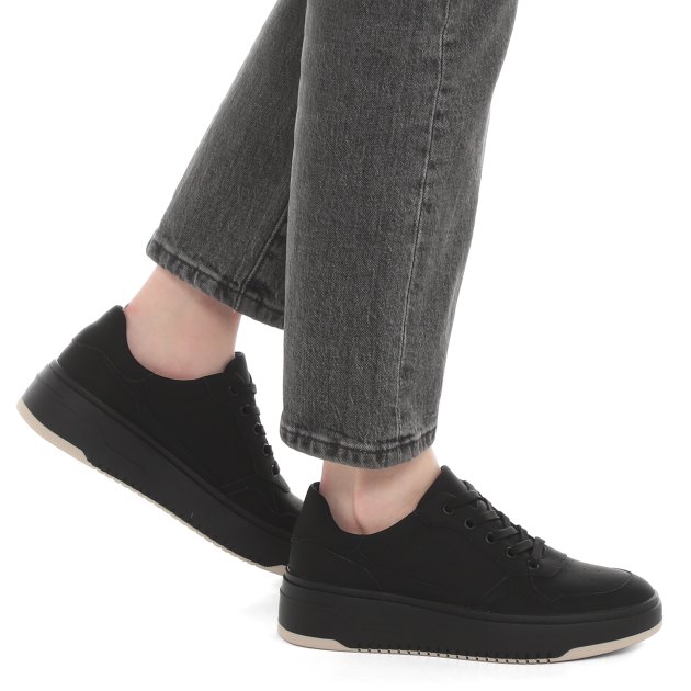 Женские кеды TENDANCE, Артикул GM2076-2, черный | 3998614. Ракурс 4