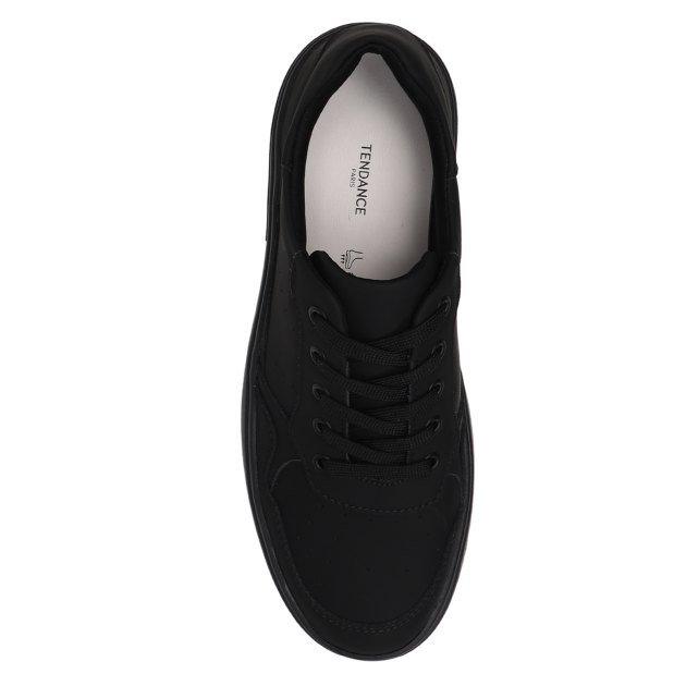 Женские кеды TENDANCE, Артикул GM2076-2, черный | 3998614. Ракурс 2