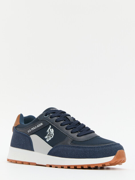 Мужские кроссовки U.S.POLO ASSN. BRONX GLB 4FX, Артикул 101501017, темно-синий | 3998962. Ракурс 3