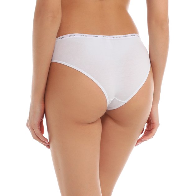 Женские трусы 3 шт. GUESS BASIC BRIEF, Артикул O4GG15K6YW1, белый | 3999826. Ракурс 3