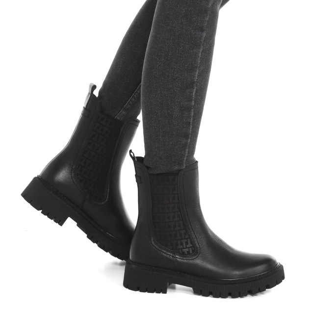 Женские челси TAMARIS KELLY, Артикул 1-1-26234-71 (K), черный | 4001071. Ракурс 4