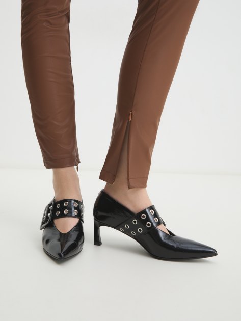 Женские брюки CALZETTI NATALI, Артикул NATALI, коричневый | 4004788. Ракурс 3