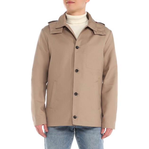 Мужская куртка MARCIANO BY GUESS UTILITY PARKA, Артикул 4GHL022250Z, коричнево-серый | 4005094. Ракурс 2