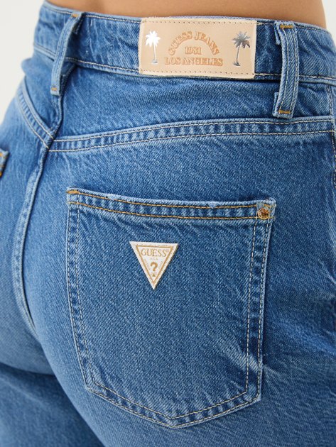 Женские джинсы мом GUESS MOM JEAN, Артикул W4GA21D5B91, синий | 4005738. Ракурс 3 Женские джинсы мом GUESS MOM JEAN, Артикул W4GA21D5B91, синий | 4005738. Ракурс 3