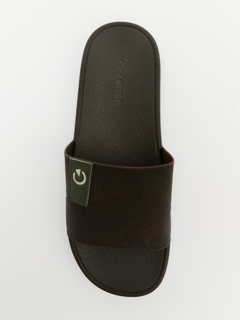 Мужские сланцы CARTAGO DAKAR AD, Артикул 11521, темно-коричневый | 4007615. Ракурс 5