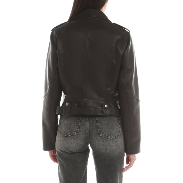 Женская косуха CALZETTI DELIA, Артикул DELIA, темно-коричневый | 4008035. Ракурс 6