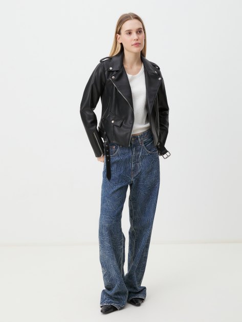 Женская косуха CALZETTI DELIA, Артикул DELIA, черный | 4008042. Ракурс 2