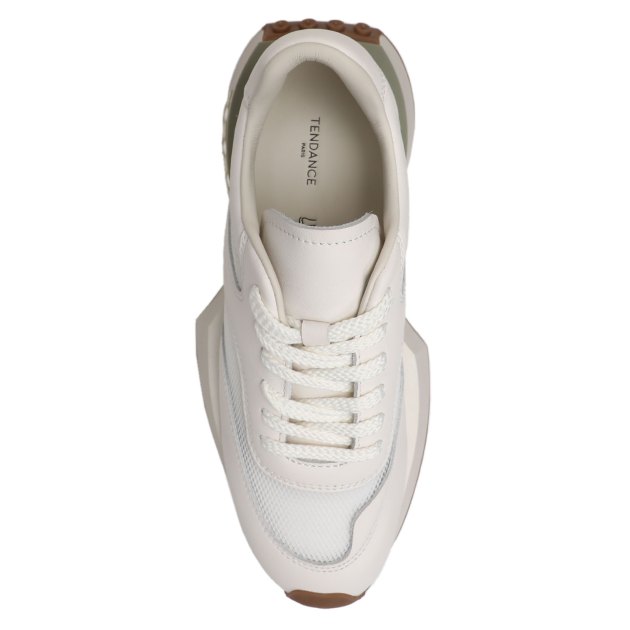 Женские кроссовки TENDANCE, Артикул WW20-8, молочно-белый | 4008938. Ракурс 2