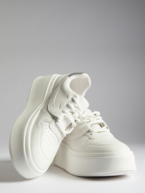 Женские кеды TENDANCE, Артикул HC1736-2, белый | 4009748. Ракурс 6