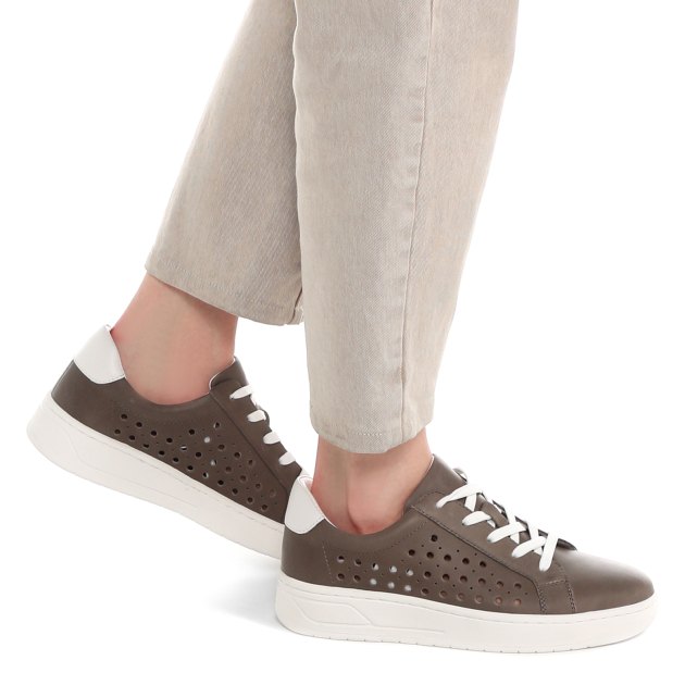 Женские кеды TENDANCE, Артикул HC39203-16, коричнево-серый | 4009756. Ракурс 4