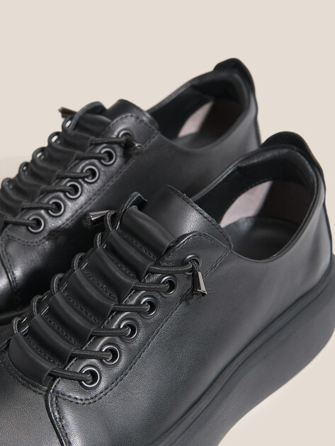 Женские кеды TENDANCE, Артикул HC2208-17, черный | 4009766. Ракурс 4