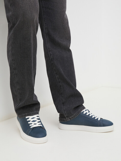 Мужские кеды TENDANCE, Артикул AQ-15075-04, серовато-синий | 4011016. Ракурс 2