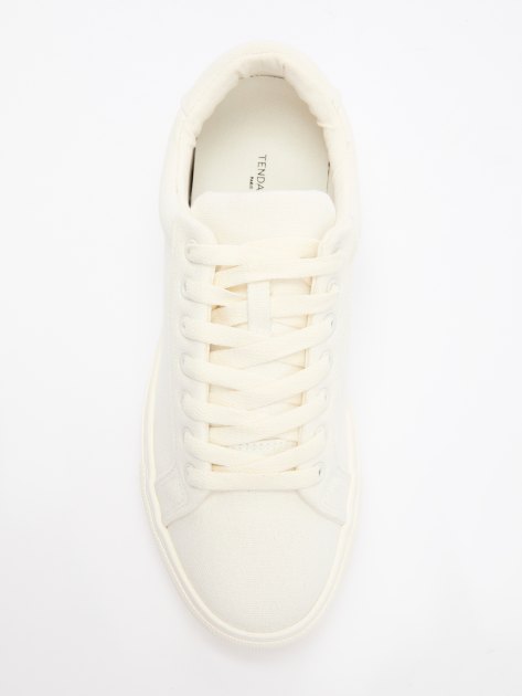 Мужские кеды из денима TENDANCE, Артикул AQ-15075-04, молочно-белый | 4011024. Ракурс 5