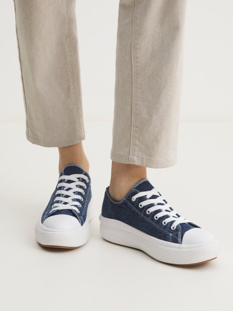 Женские кеды из денима TENDANCE, Артикул AQ515C-05, синий | 4011029. Ракурс 2 Женские кеды из денима TENDANCE, Артикул AQ515C-05, синий | 4011029. Ракурс 2