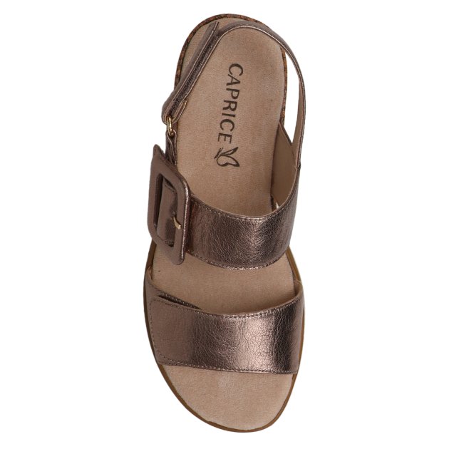 Босоножки CAPRICE BERNADETTE, Артикул 9-9-28753-42, бронзовый | 4012390. Ракурс 2