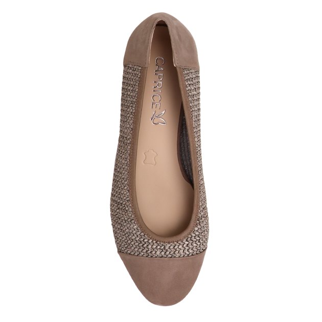 Женские туфли CAPRICE INGRID, Артикул 9-9-22502-42, темно-бежевый | 4012833. Ракурс 2