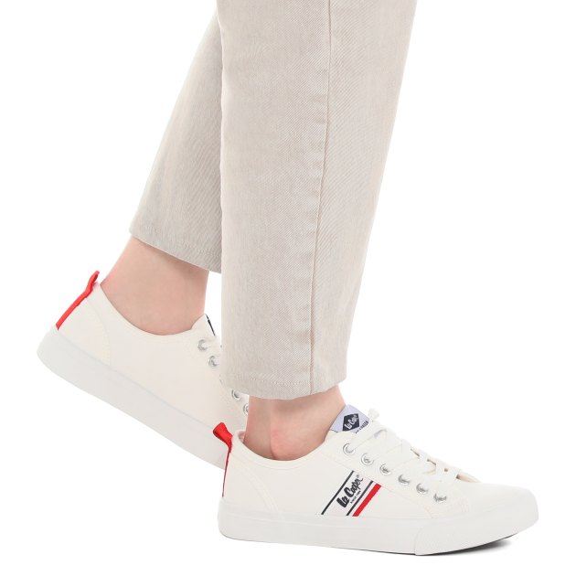Женские кеды LEE COOPER, Артикул 24LC009W-SS, белый | 4013254. Ракурс 4