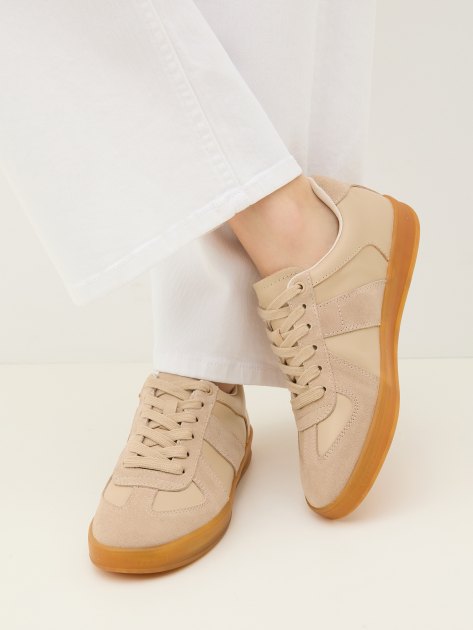 Женские кеды TENDANCE, Артикул WW2056-1, бежевый | 4013981. Ракурс 2 Женские кеды TENDANCE, Артикул WW2056-1, бежевый | 4013981. Ракурс 2