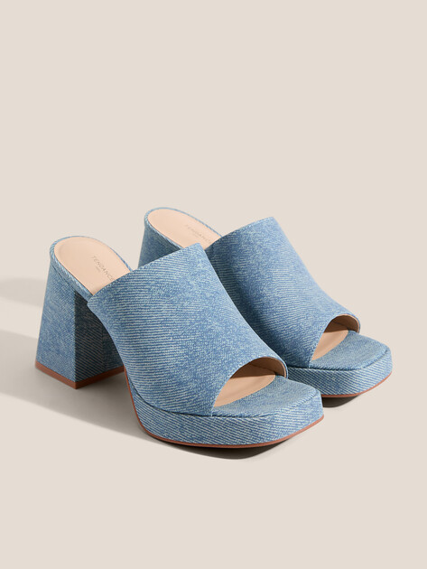 Сабо TENDANCE, Артикул LH6301-5, серо-голубой | 4013993. Ракурс 2