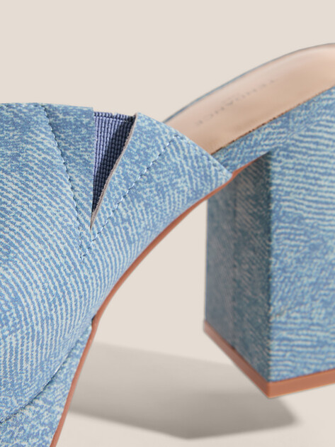 Сабо TENDANCE, Артикул LH6301-5, серо-голубой | 4013993. Ракурс 3