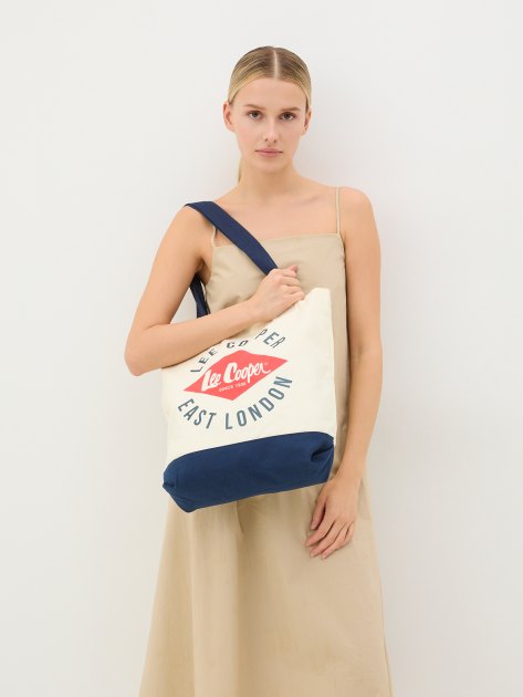 Женский шоппер LEE COOPER Totes/shopper, Артикул MT4W122704BSLC, молочно-бежевый | 4015080. Ракурс 2 Женский шоппер LEE COOPER Totes/shopper, Артикул MT4W122704BSLC, молочно-бежевый | 4015080. Ракурс 2